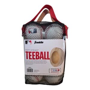 Franklin Soft Strike Teeball Set Of 6 MLB